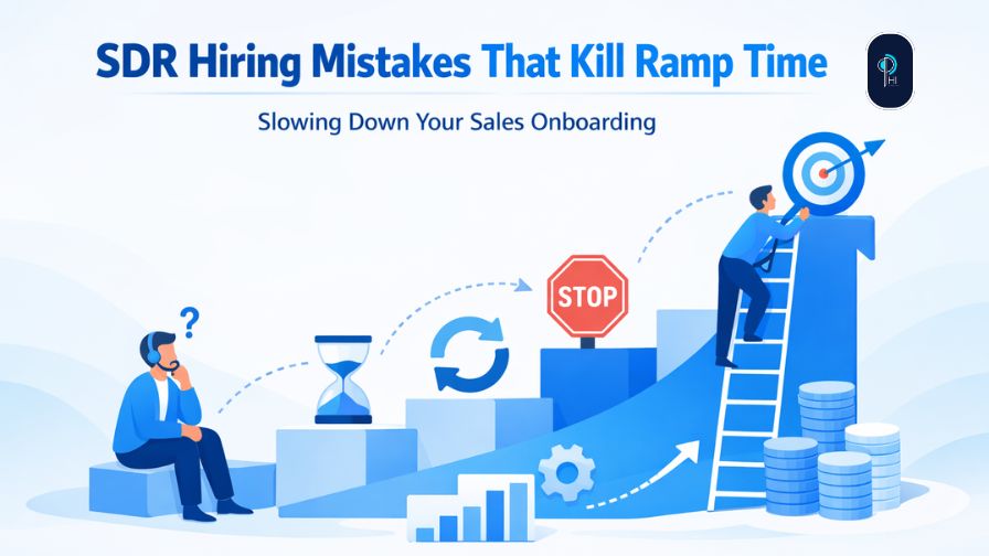 SDR Hiring Mistakes That Kill Ramp Time