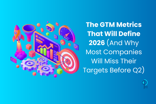 The GTM Metrics That Will Define 2026 (And Why Most Companies Will Miss Their Targets Before Q2)