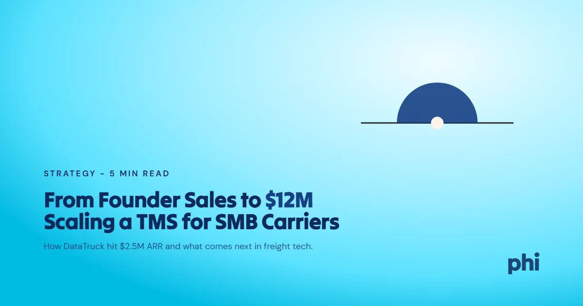 DataTruck Raises $12M Series A to Scale Its TMS Platform for SMB Carriers