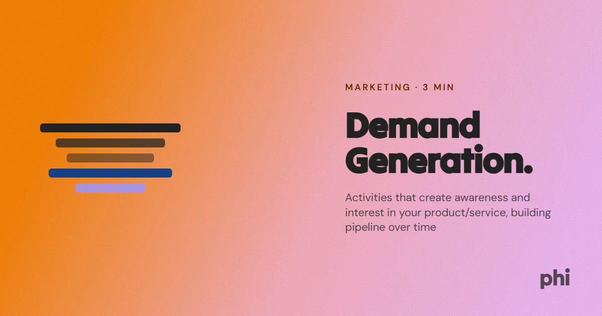 What is Demand Generation?