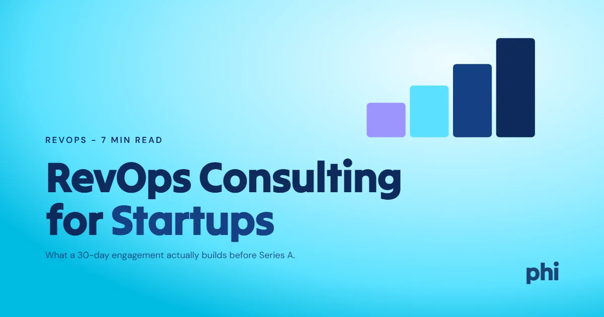 RevOps Consulting That Ships Infrastructure in 30 Days
