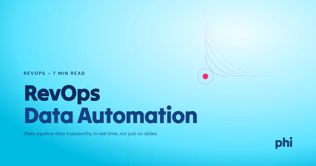Your Pipeline Dashboard Is Lying to You